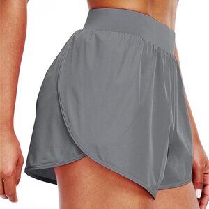 Cadmus Running Shorts, Grey, XL